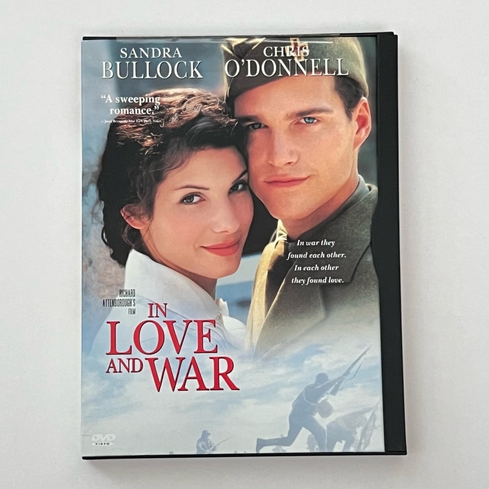 4/$20 In Love And War Movie DVD Video Sandra Bullock Chris O’Donnell Widescreen